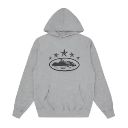 Cortiez 5 Starz Alcatraz Hoodie Grey