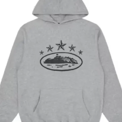 Cortiez 5 Starz Alcatraz Hoodie Grey