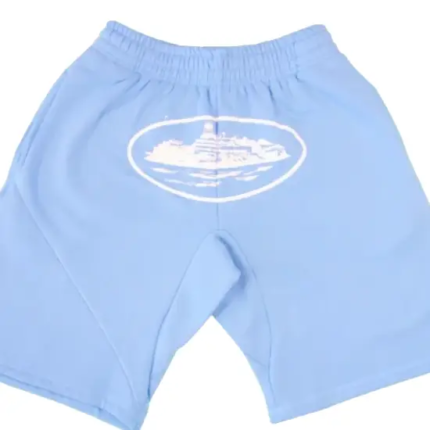 Corteiz Alcatraz Shorts Baby Blue